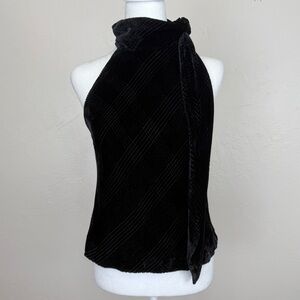 Lauren Ralph Lauren Black Halter Neck Tank Top